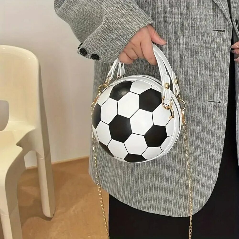 Soccer Shape Novelty Bag NWT - Picture 3 of 6